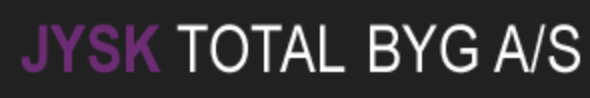 JYSK TOTAL BYG A/S